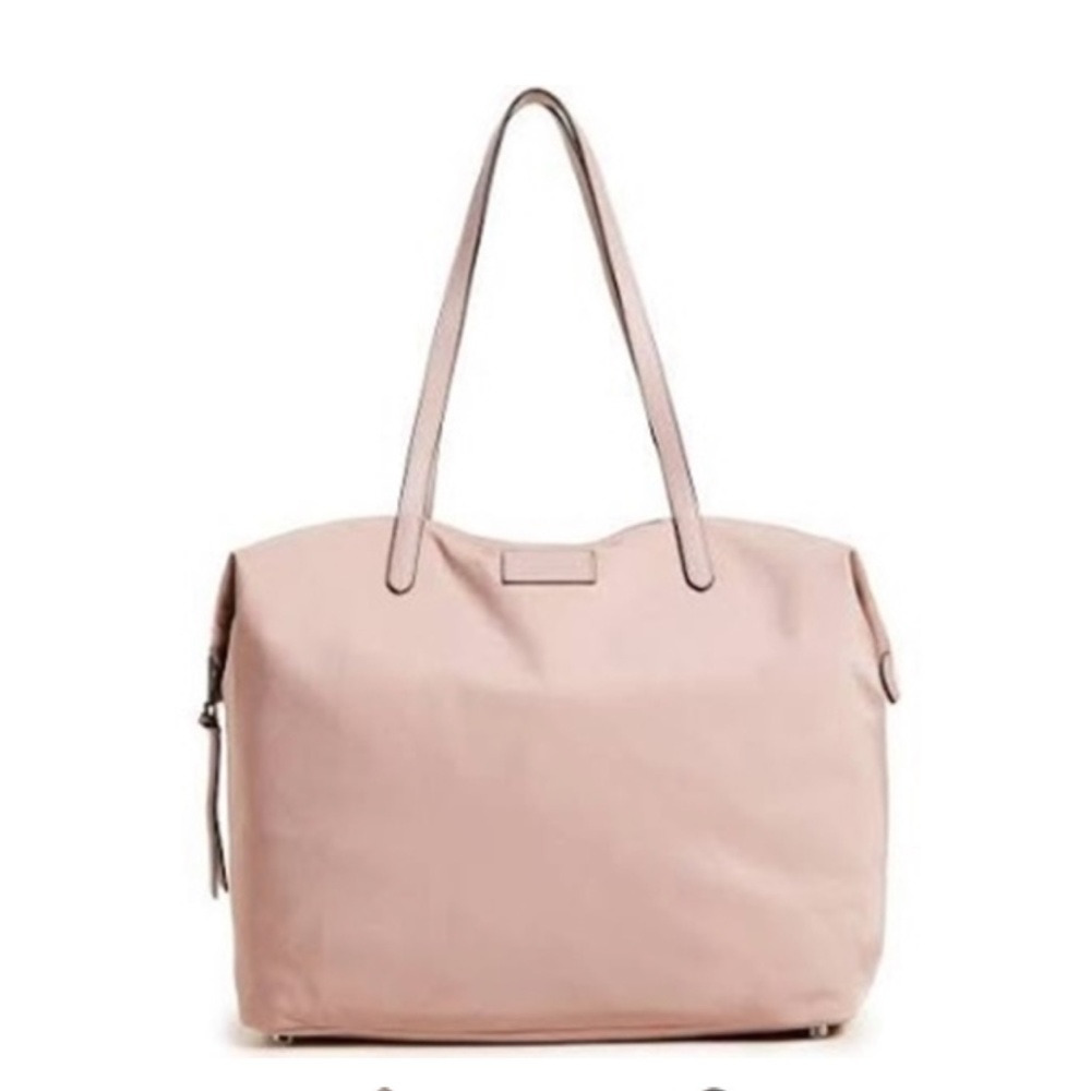 Rebecca Minkoff Washed Nylon Tote in Vintage Pink
